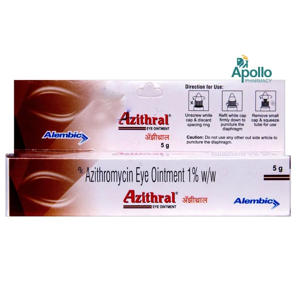 Azithral Eye Ointement 5 gm