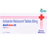 Azildac 80 Tablet 10's, Pack of 10 TabletS