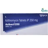 Azibact 250 Tablet 10's, Pack of 10 TABLETS