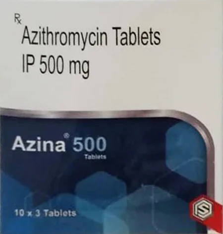 Azina 500 Tablet 3's
