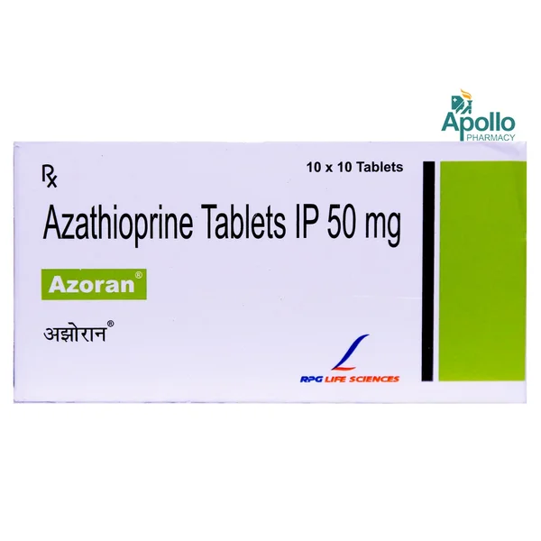 Azoran 50 mg Tablet 10's, Pack of 10 TABLETS