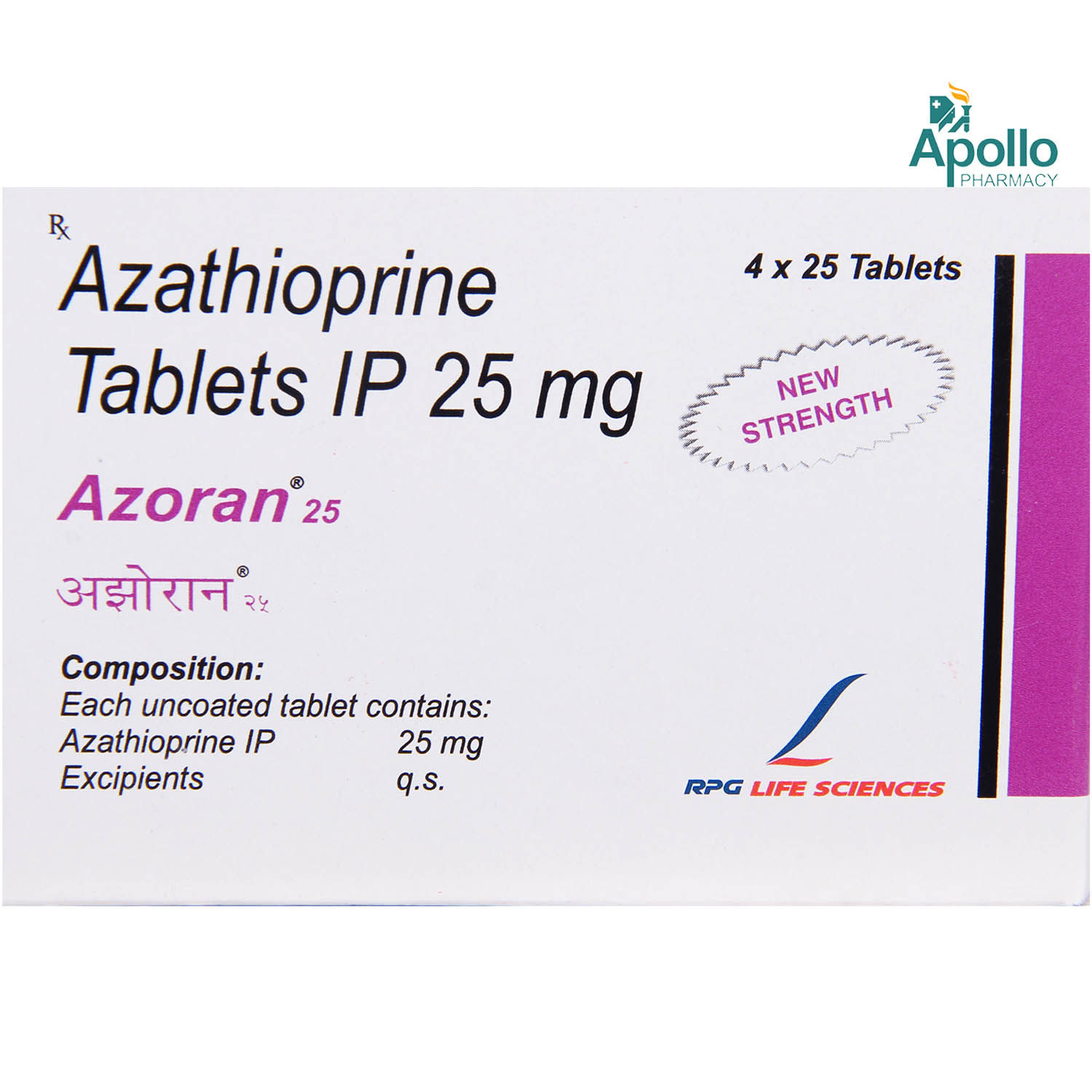 Buy Azoran 25 Tablet 25's Online