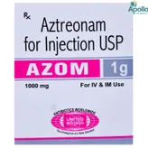 Azom 1 gm Injection 1's, Pack of 1 Injection