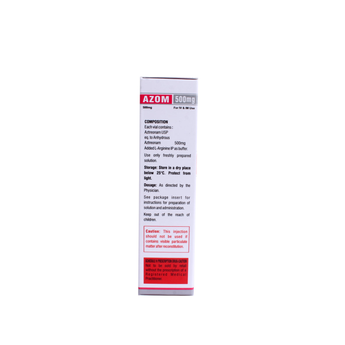 AZOM 500MG INJECTION, Pack of 1 INJECTION AZOM 500MG INJECTION, Pack of 1 INJECTION