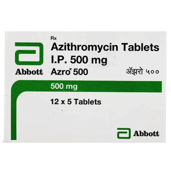 Azro 500 mg Tablet 5's