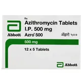 Azro 500 Tablet 5's, Pack of 5 TABLETS