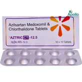 Aztric CT-12.5 Tablet 10's, Pack of 10 TabletS