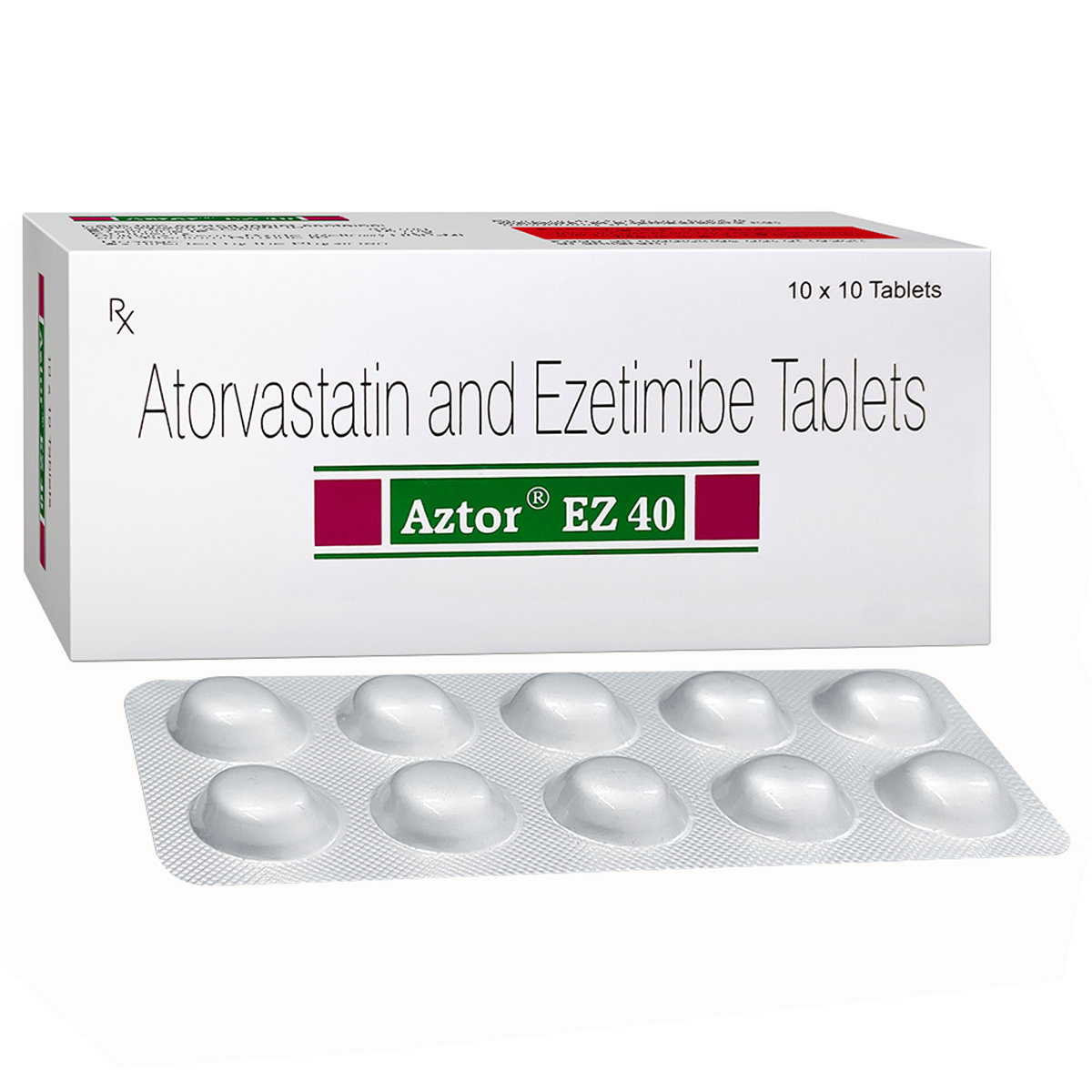 Aztor EZ 40 Tablet 10's, Pack of 10 Aztor EZ 40 Tablet 10's, Pack of 10