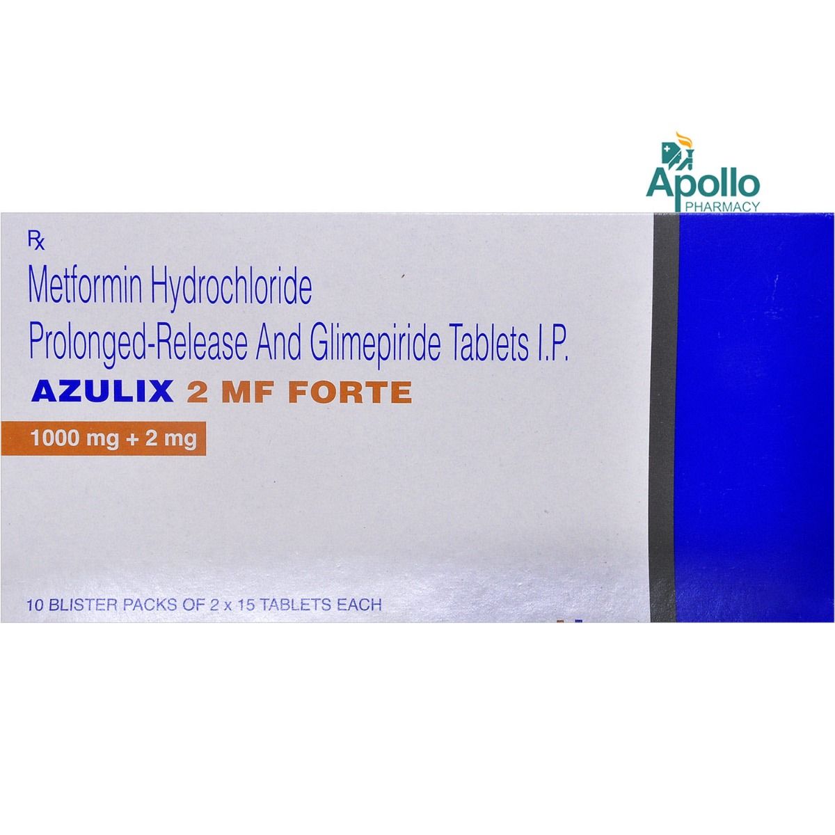 Buy Azulix 2 MF Forte Tablet 15's Online