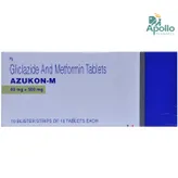 Azukon-M Tablet 10's, Pack of 10 TABLETS
