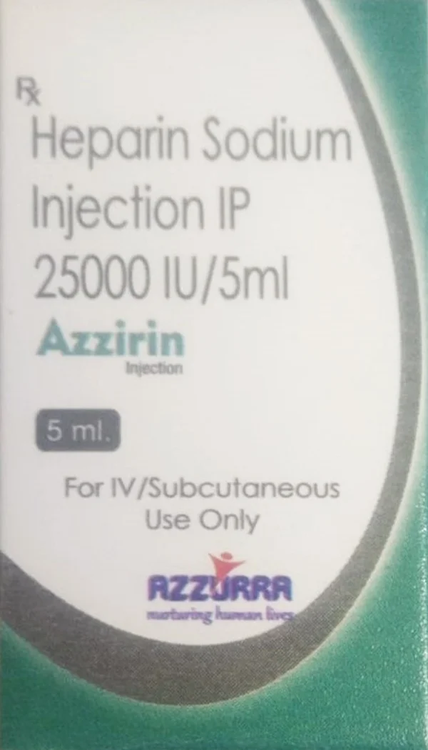 Azzirin 25000IU Injection 5 ml, Pack of 1
