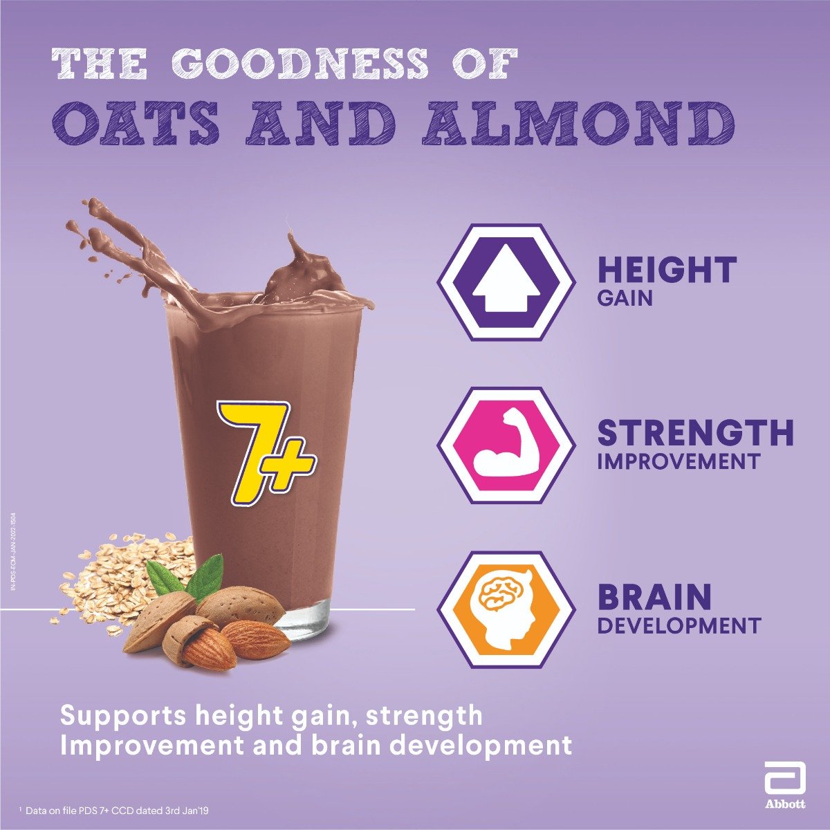 Pediasure 7+ Chocolate Flavour Specialized Nutrition Powder for Growing Children, 800 gm, Pack of 1 Pediasure 7+ Chocolate Flavour Specialized Nutrition Powder for Growing Children, 800 gm, Pack of 1