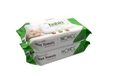 Babio Baby Wet Sooth Baby Wipes Lid Pack, 2x80 (Buy 1 Get 1 Free)