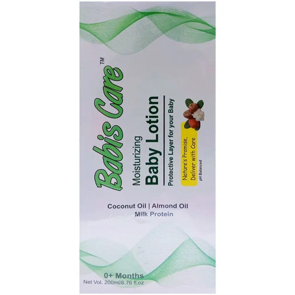Babis Care Moisturizing Baby Lotion 0+ Month, 200 ml