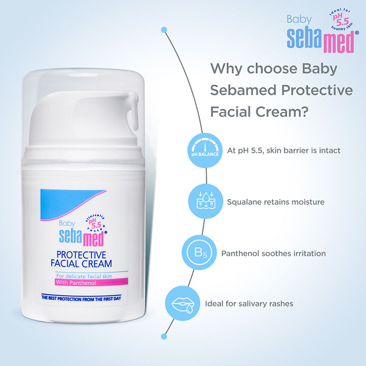 Sebamed Baby Protective Facial Cream, 100 ml Price, Uses, Side Effects