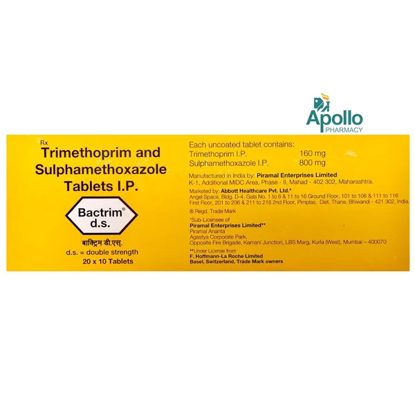 Bactrim DS Tablet 10's, Pack of 10