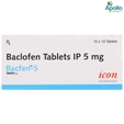 Bacfen 5 Tablet 10's