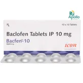 Bacfen-10 Tablet 10's, Pack of 10 TABLETS