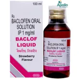 Baclof Strawberry Liquid 100 ml, Pack of 1 LIQUID