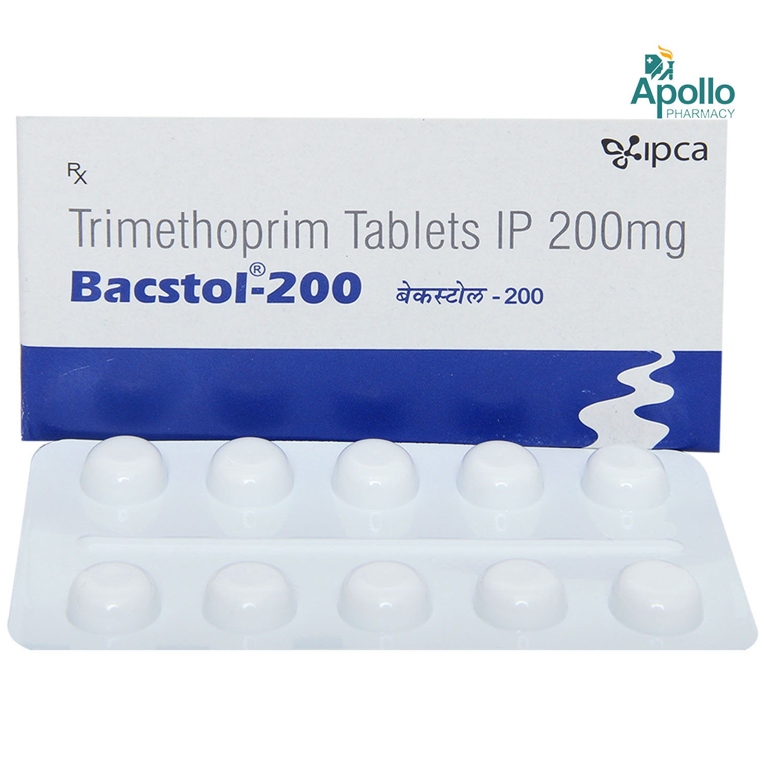 Bacstol 200 Tablet 10's, Pack of 10 TABLETS Bacstol 200 Tablet 10's, Pack of 10 TABLETS