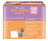 Apollo Essentials Baby Diaper Pants Medium, 116 Count (2x58), Pack of 1