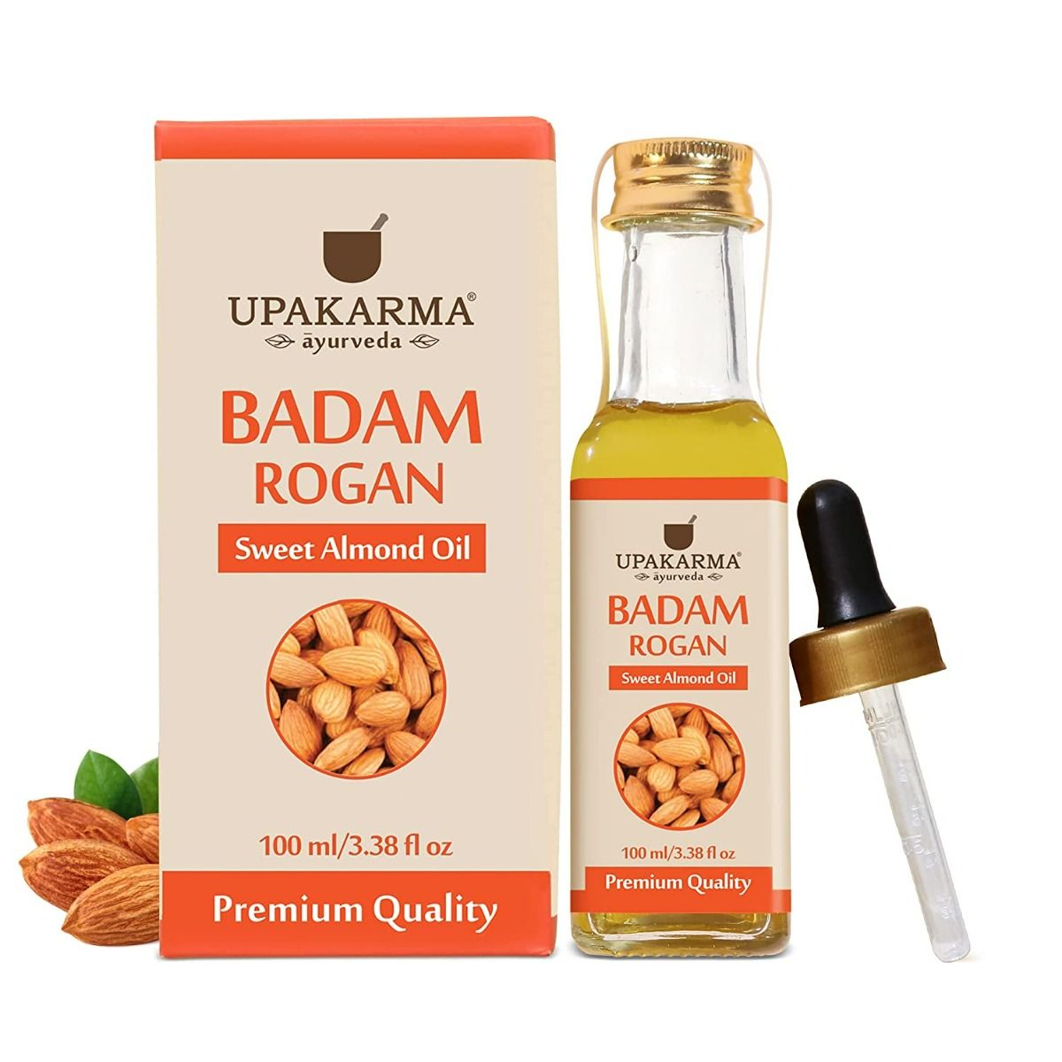 Upakarma Ayurveda Badam Rogan Sweet Almond Oil, 100 ml Price, Uses