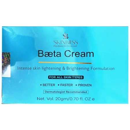 Baeta Skin Lightening & Brightening Cream, 20 gm