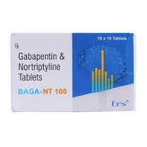 Baga-Nt 100/10mg Tablet 15's, Pack of 15 TabletS