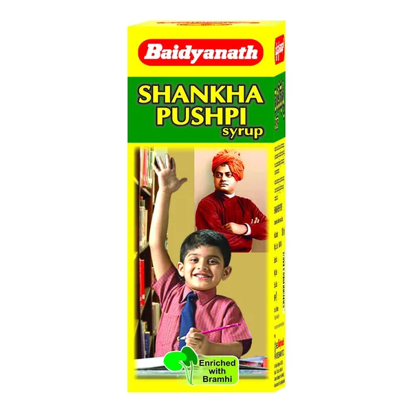 Baidyanath Shankha Pushpi Syrup, 200 ml, Pack of 1