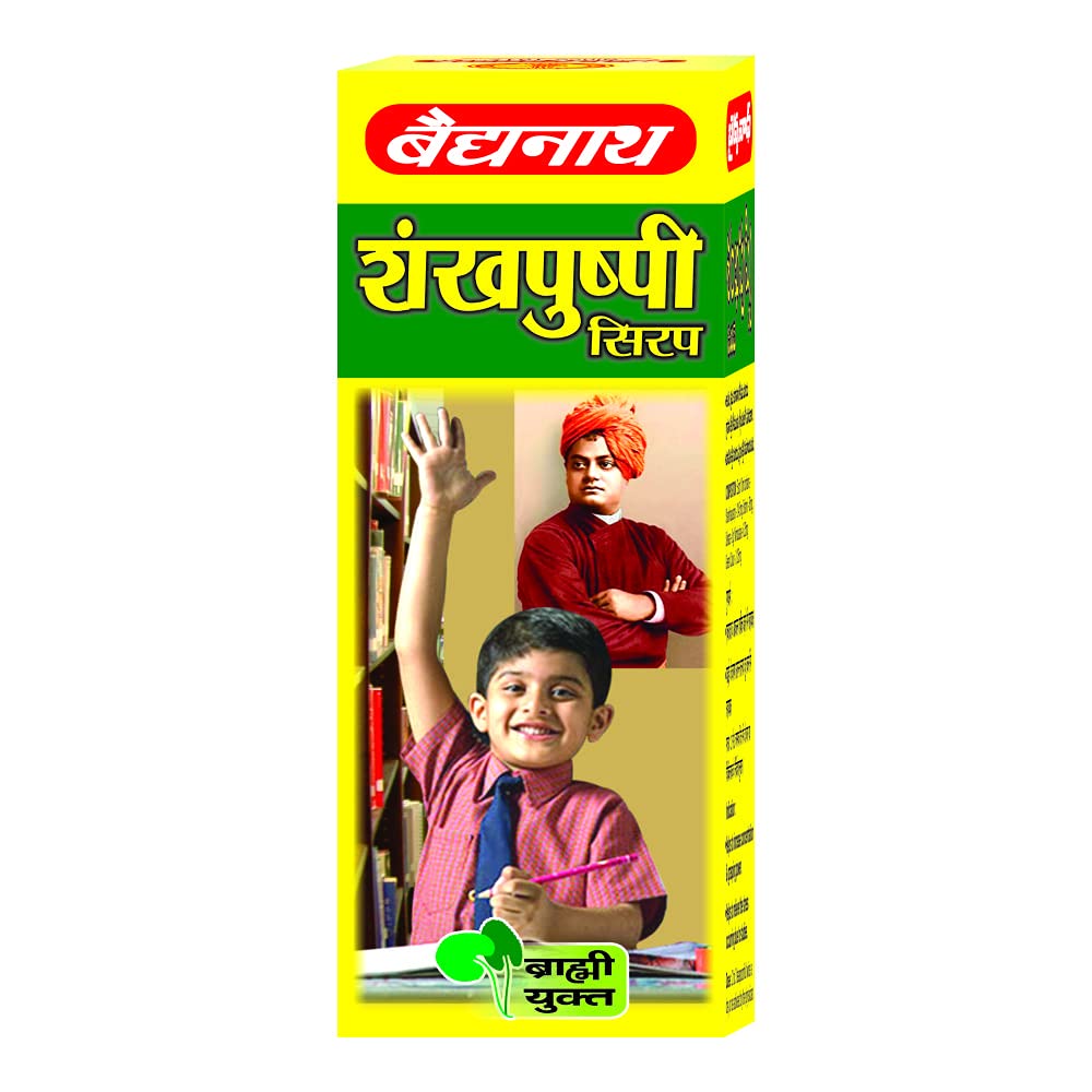 Baidyanath Shankha Pushpi Syrup, 200 ml, Pack of 1 Baidyanath Shankha Pushpi Syrup, 200 ml, Pack of 1
