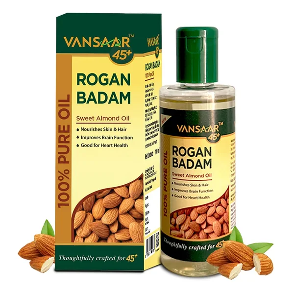 Baidyanath Good Care 100% Pure Rogan Badam Oil, 100 ml, Pack of 1