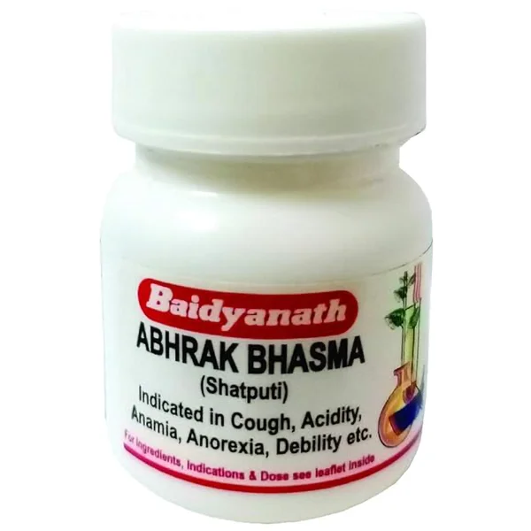 Baidyanath Abhrak Bhasm (Shatputi), 2.5 gm