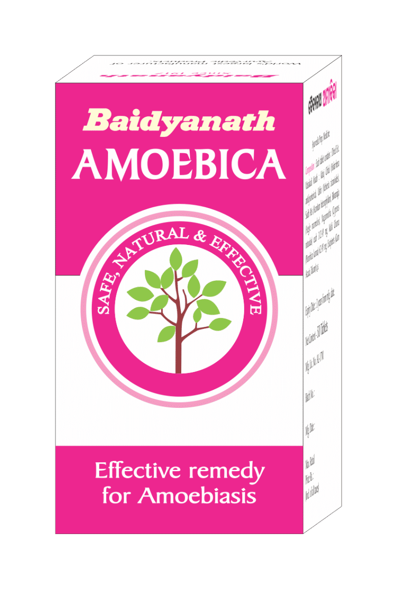 Baidyanath Amoebica, 50 Tablets, Pack of 1 