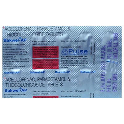 BAKWEL A TABLET, Pack of 10 TABLETS