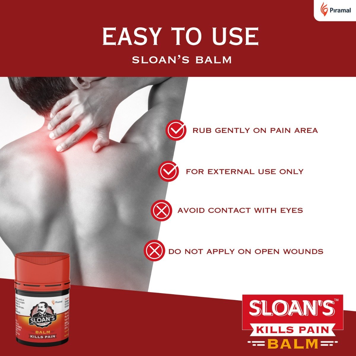Sloan's Balm, 10 gm, Pack of 1 Sloan's Balm, 10 gm, Pack of 1
