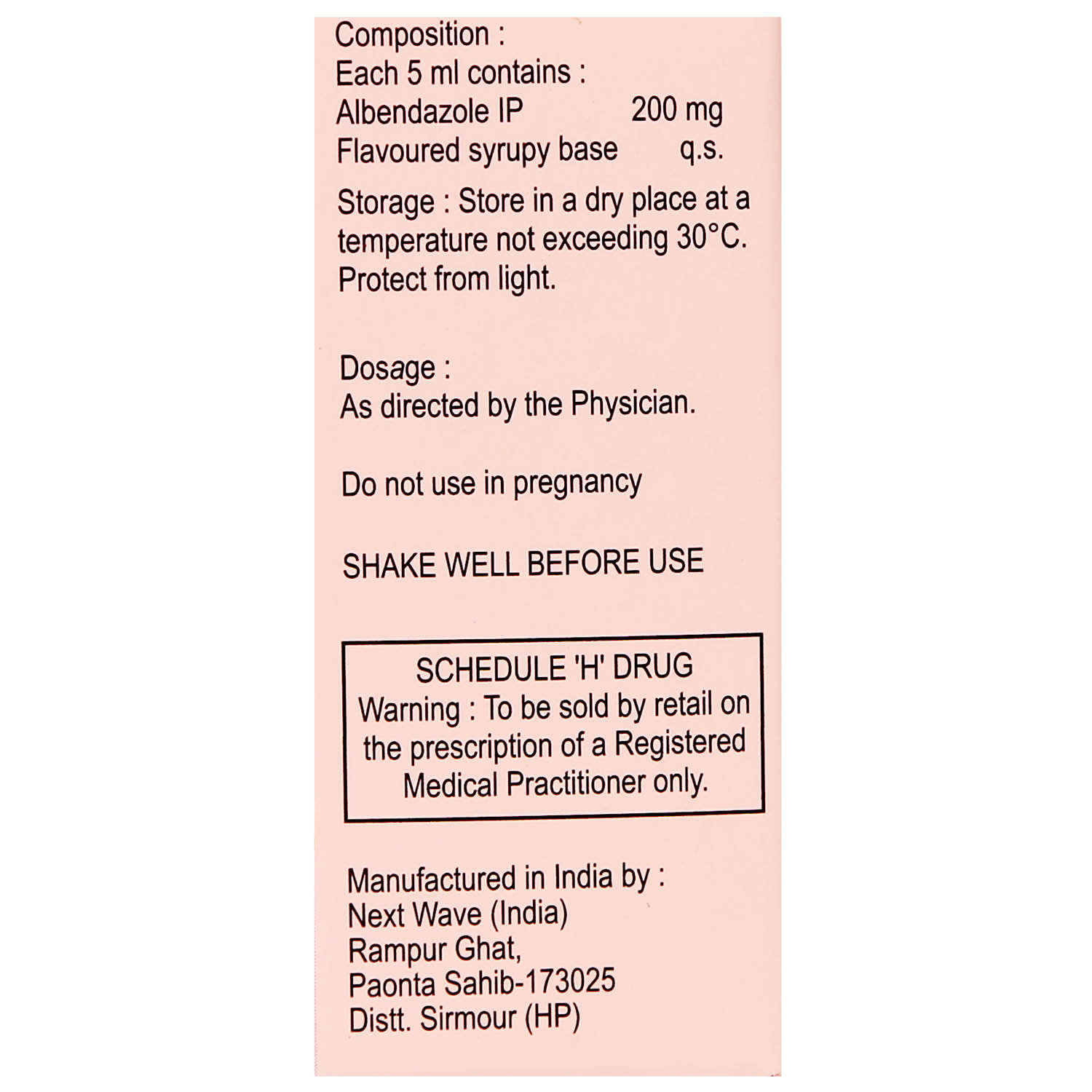 Bandy Suspension 10 ml, Pack of 1 ORAL SUSPENSION Bandy Suspension 10 ml, Pack of 1 ORAL SUSPENSION
