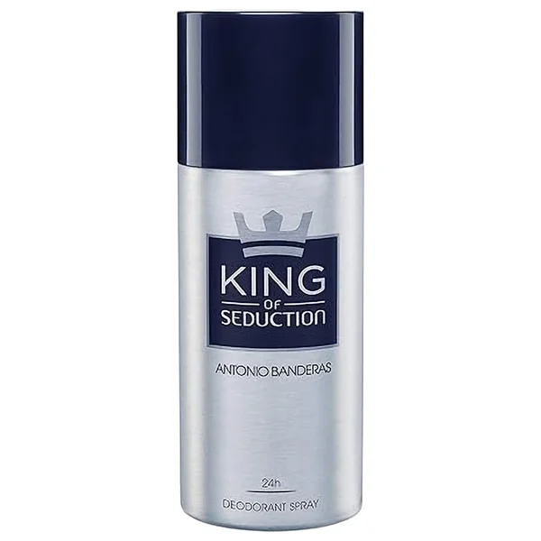Banderas King Of Seduction 24H Deodorant Spray, 150 ml, Pack of 1