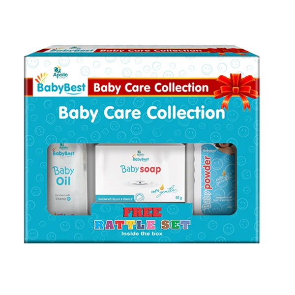 Baby Best Baby Care Collection Kit (Oil-Soap-Powder) 1's, Pack of 1