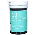 BeatO Curv Blood Glucose Test Strips, 10 Count