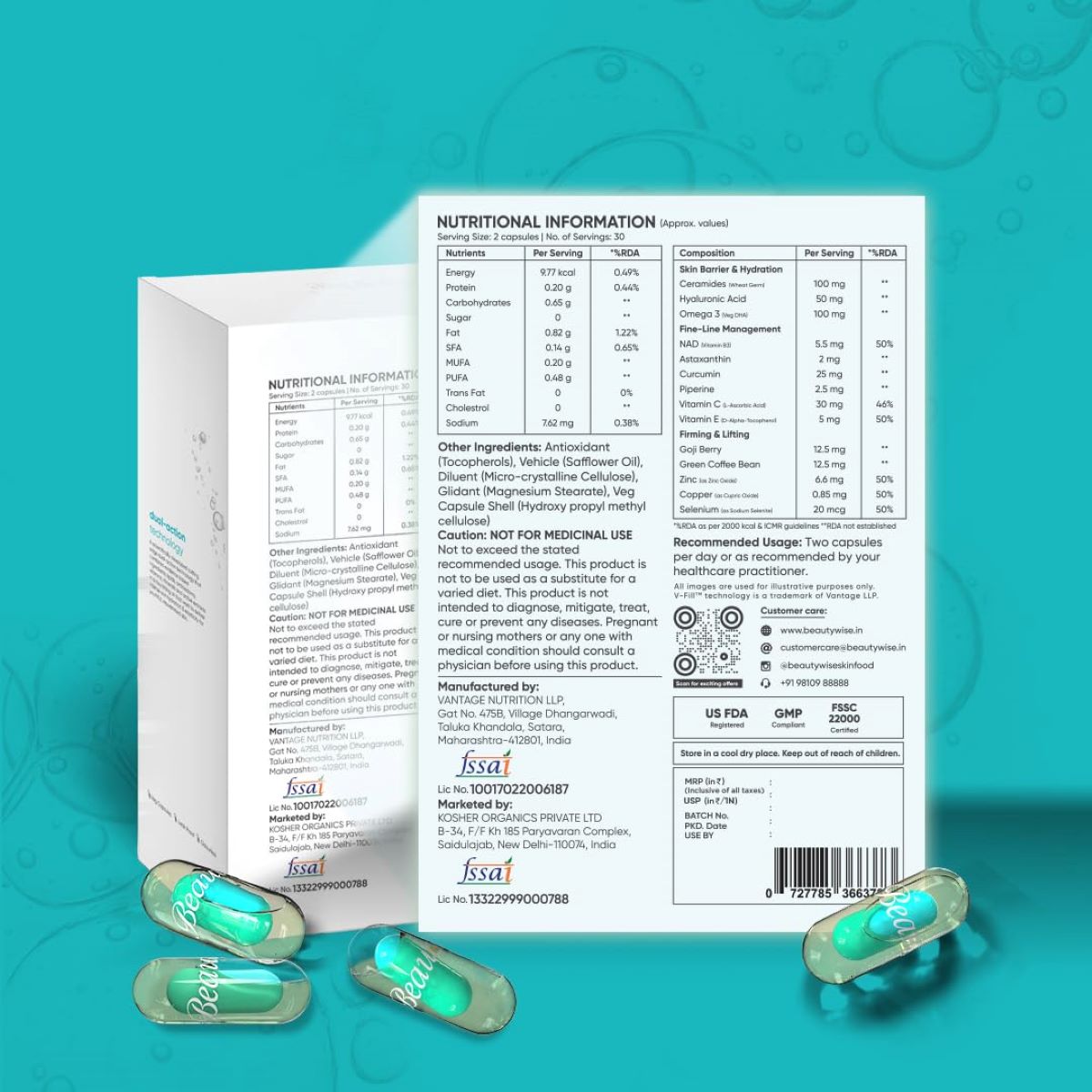 Beautywise Skin Resilience, 30 Capsules, Pack of 1 Beautywise Skin Resilience, 30 Capsules, Pack of 1