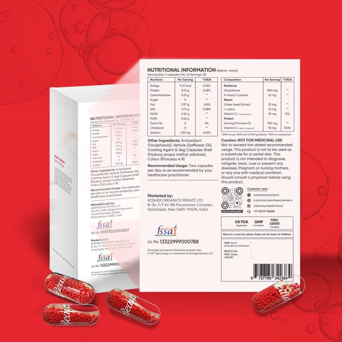 Beautywise Skin Brilliance, 30 Capsules, Pack of 1 Beautywise Skin Brilliance, 30 Capsules, Pack of 1