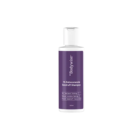 Be Bodywise 1% Ketoconazole Dandruff Shampoo, 100 ml