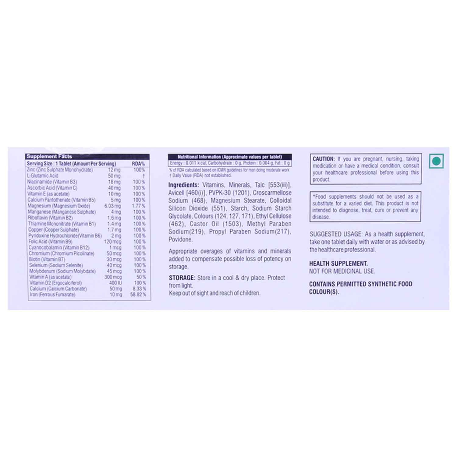 Becovit Z Tablet 10's Price, Uses, Side Effects, Composition Apollo