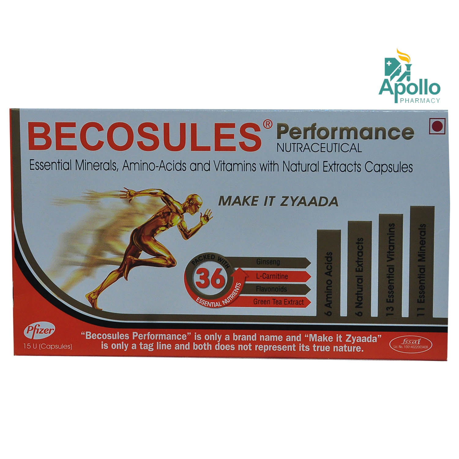 Becosules Performance Capsule 15's, Pack of 15 Becosules Performance Capsule 15's, Pack of 15