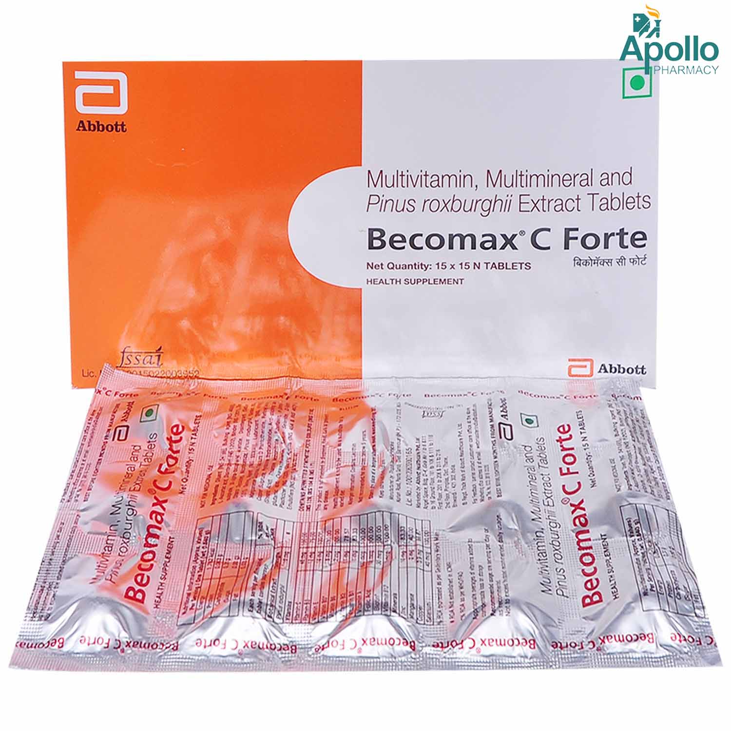 Becomax C Forte Tablet 15's, Pack of 15 Becomax C Forte Tablet 15's, Pack of 15