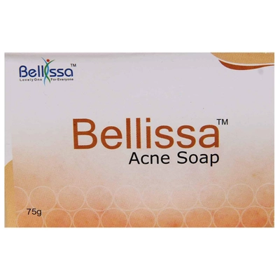 Bellissa Acne Soap 75 gm | Fights Acne, Pack of 1