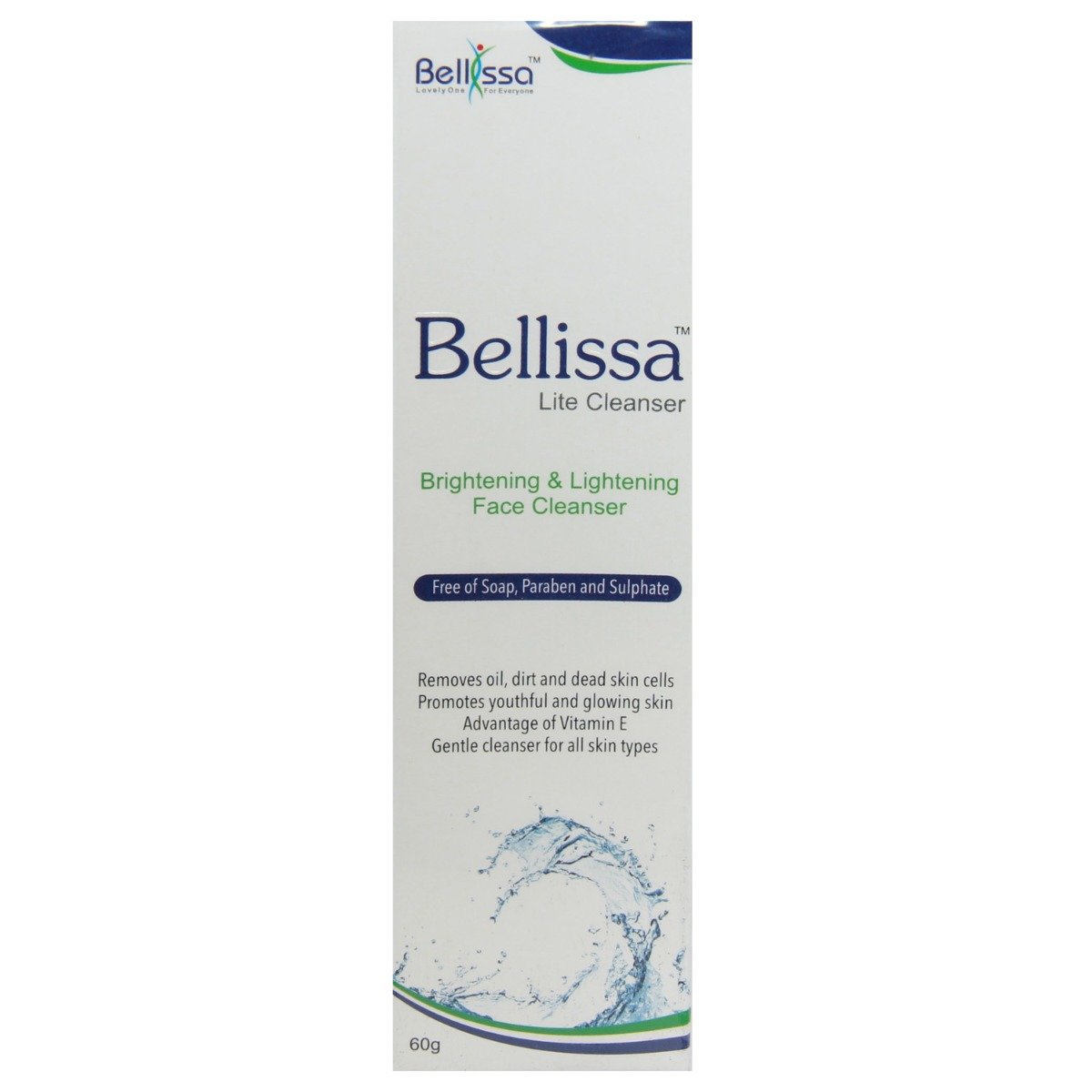 Bellissa Lite Cleanser 60 gm, Pack of 1 Bellissa Lite Cleanser 60 gm, Pack of 1