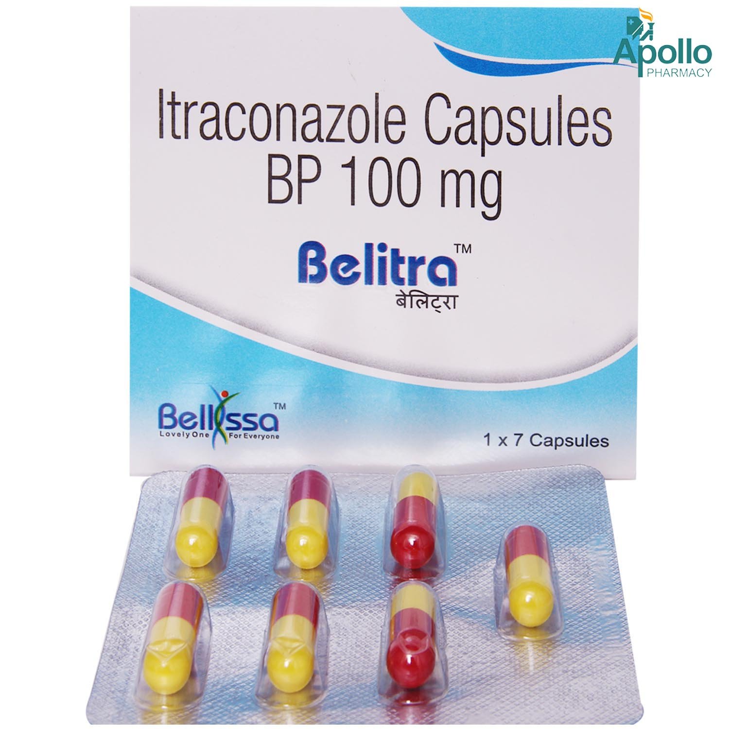 BELITRA 100MG CAPSULE 7'S, Pack of 7 CapsuleS BELITRA 100MG CAPSULE 7'S, Pack of 7 CapsuleS