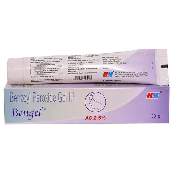 Bengel AC 2.5% Gel 30 gm, Pack of 1 GEL