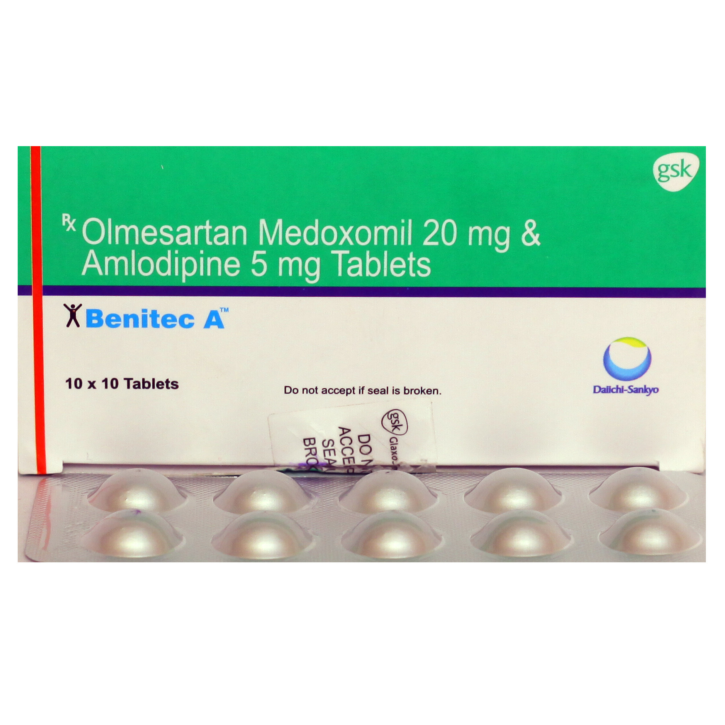 BENITEC A TABLET, Pack of 10 TABLETS BENITEC A TABLET, Pack of 10 TABLETS